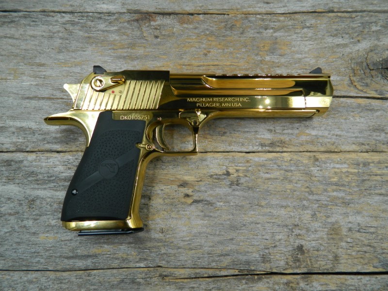 Magnum Research Desert Eagle Titanium Gold Mag Northeastern Firearms